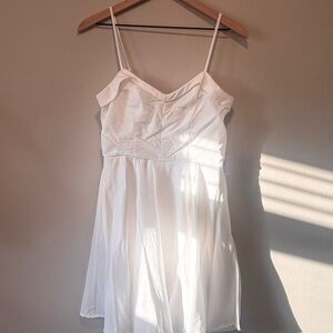 Miami White Chemise Slip Dress